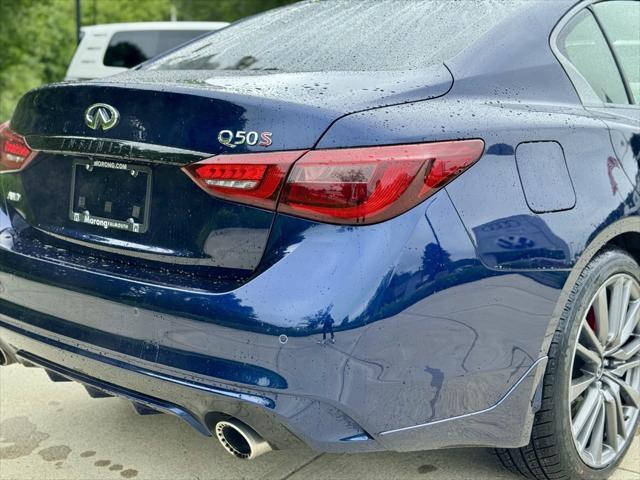 used 2021 INFINITI Q50 car, priced at $37,555