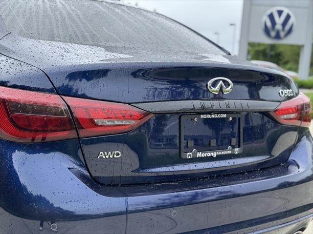 used 2021 INFINITI Q50 car, priced at $37,555