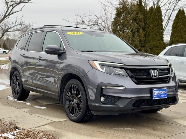 used 2021 Honda Pilot car, priced at $25,985