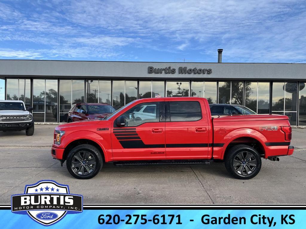 used 2018 Ford F-150 car, priced at $30,000
