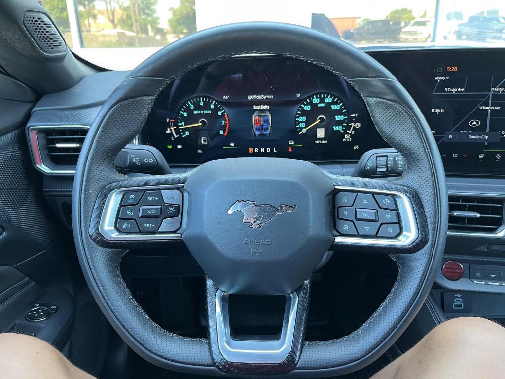used 2024 Ford Mustang car, priced at $36,000