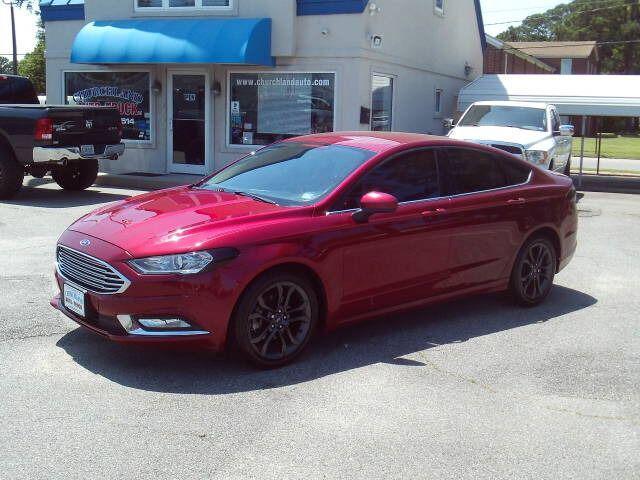 used 2018 Ford Fusion car, priced at $11,950