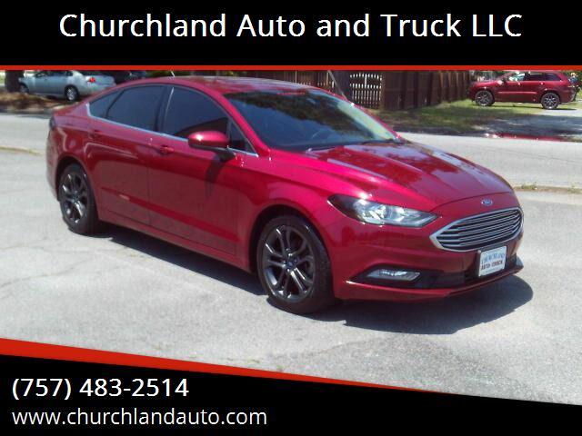 used 2018 Ford Fusion car, priced at $11,950