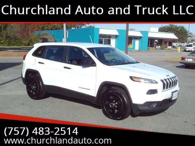 used 2015 Jeep Cherokee car, priced at $7,950