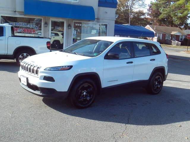 used 2015 Jeep Cherokee car, priced at $7,950