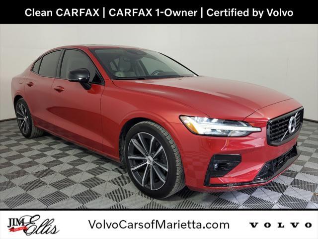 used 2021 Volvo S60 car, priced at $26,700