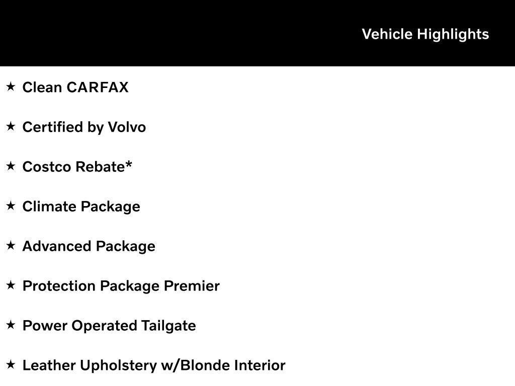 used 2022 Volvo XC60 car, priced at $33,097
