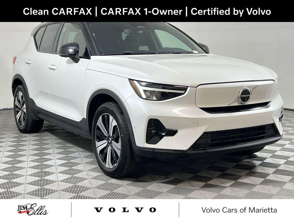 used 2023 Volvo XC40 Recharge Pure Electric car, priced at $31,787