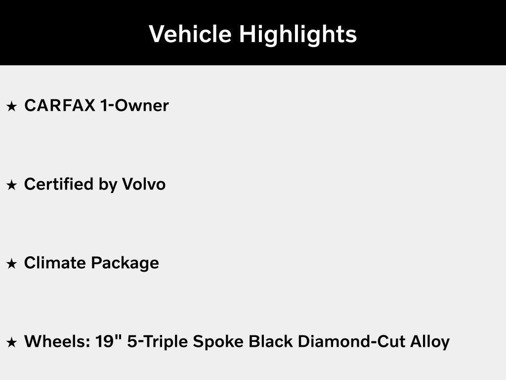 used 2024 Volvo S60 car, priced at $32,997