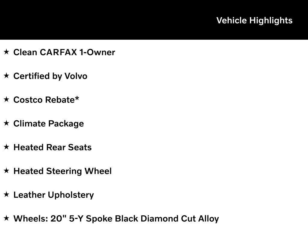 used 2025 Volvo XC60 car, priced at $36,698