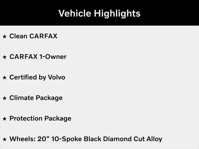 used 2024 Volvo XC90 car, priced at $46,900
