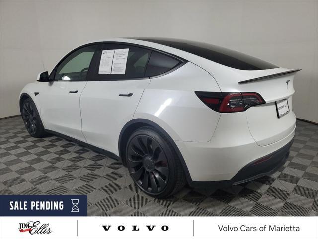 used 2022 Tesla Model Y car, priced at $34,000