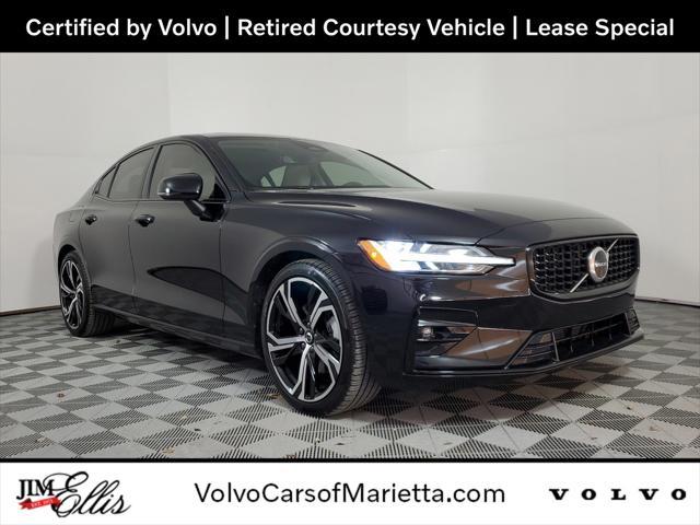 used 2024 Volvo S60 car, priced at $37,400