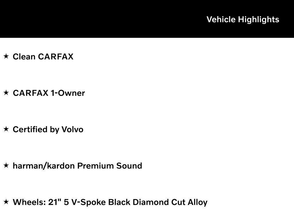 used 2024 Volvo XC90 car, priced at $49,887