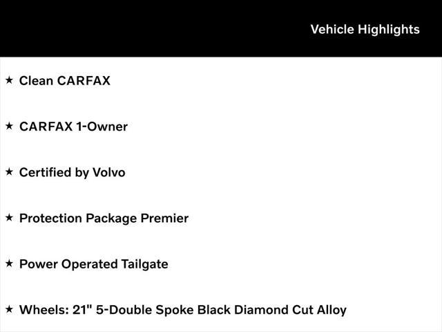 used 2022 Volvo XC60 car, priced at $37,500