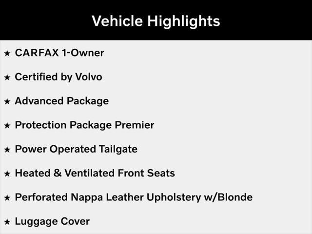 used 2022 Volvo XC60 car, priced at $36,900