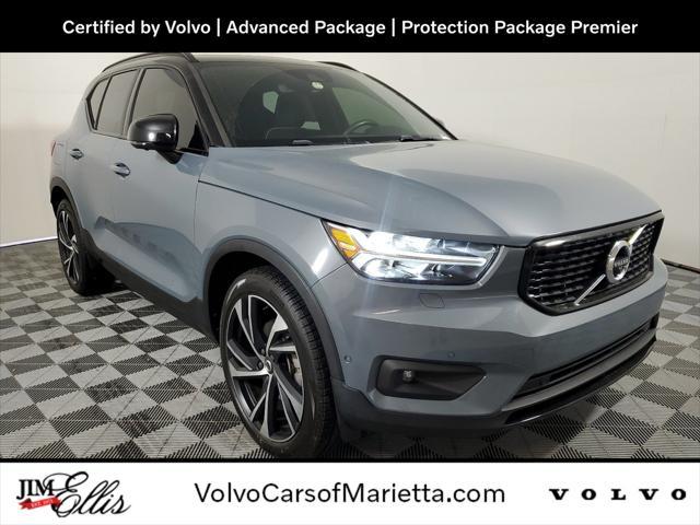used 2021 Volvo XC40 car, priced at $31,900