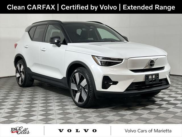 used 2024 Volvo XC40 Recharge Pure Electric car, priced at $44,598