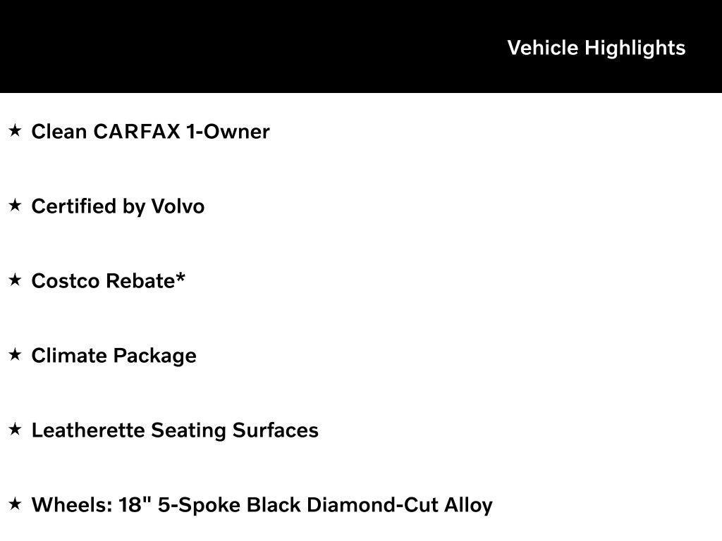 used 2025 Volvo S60 car, priced at $31,674
