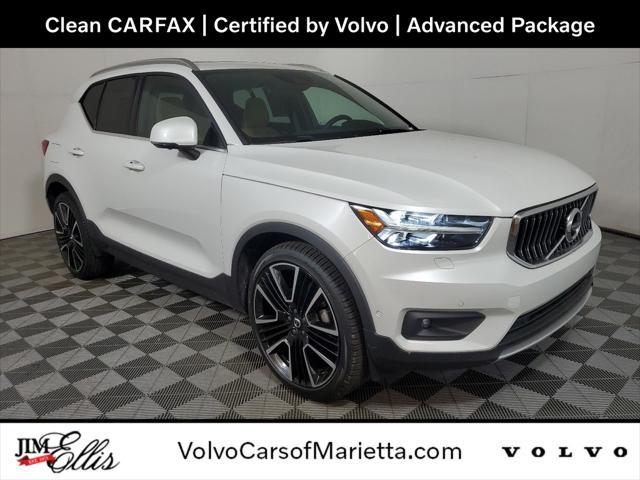 used 2021 Volvo XC40 car, priced at $31,800