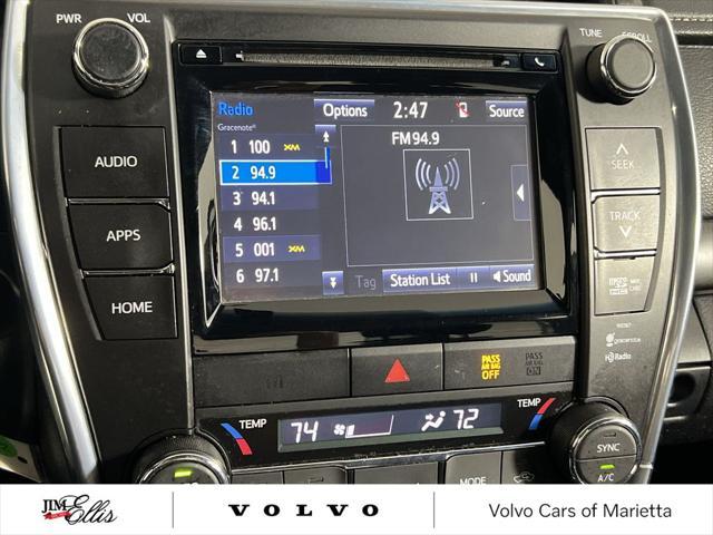 used 2015 Toyota Camry car, priced at $15,500