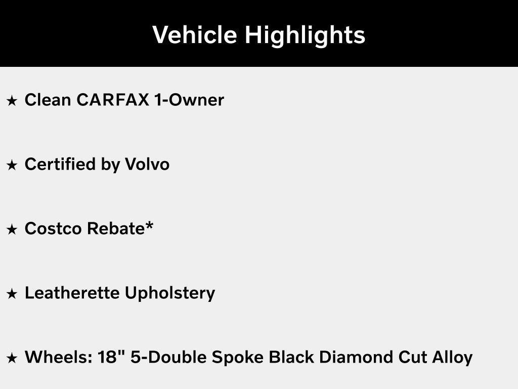 used 2025 Volvo XC60 car, priced at $41,948