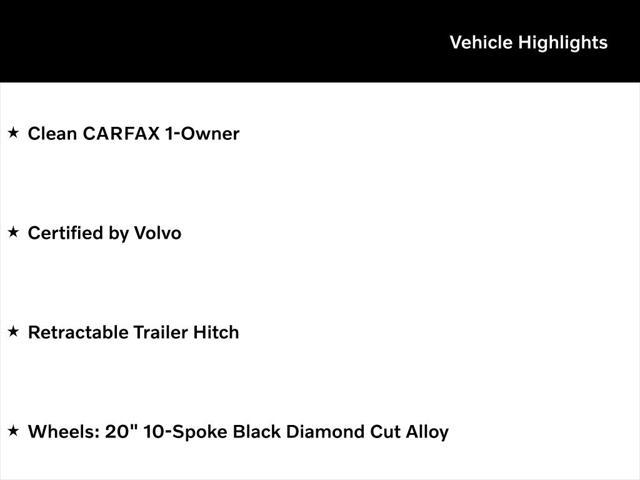 used 2024 Volvo XC90 car, priced at $47,856