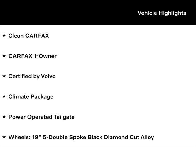 used 2024 Volvo V60 Cross Country car, priced at $48,900