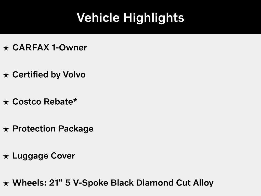 used 2024 Volvo XC90 car, priced at $36,921