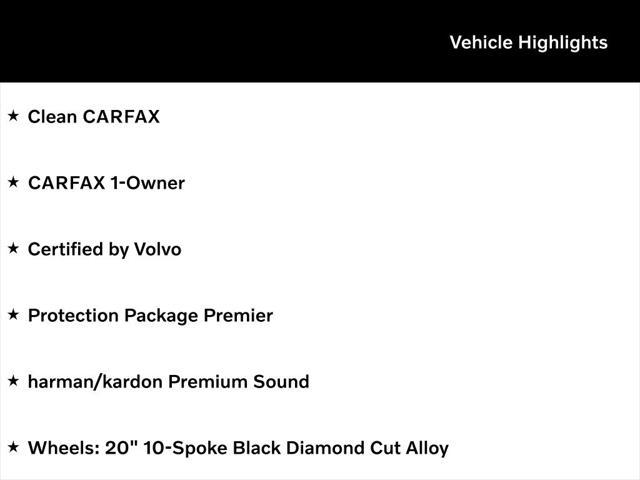 used 2024 Volvo XC90 car, priced at $48,500