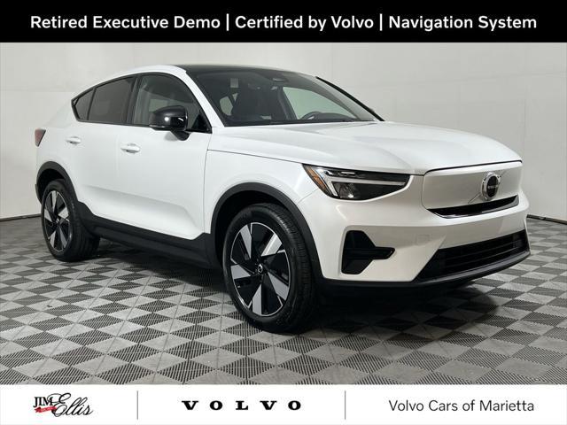 used 2024 Volvo C40 Recharge Pure Electric car, priced at $35,000