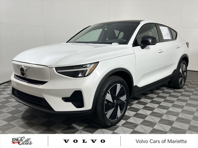 used 2024 Volvo C40 Recharge Pure Electric car, priced at $35,000