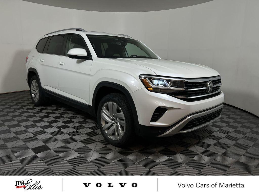 used 2021 Volkswagen Atlas car, priced at $24,348