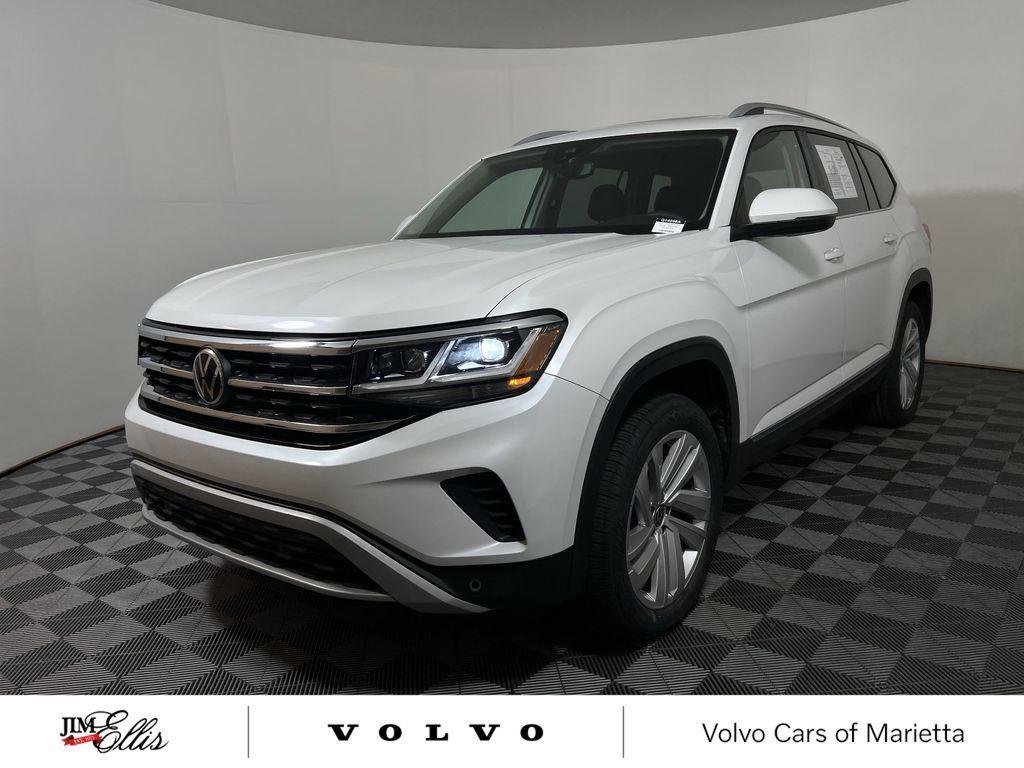 used 2021 Volkswagen Atlas car, priced at $24,348