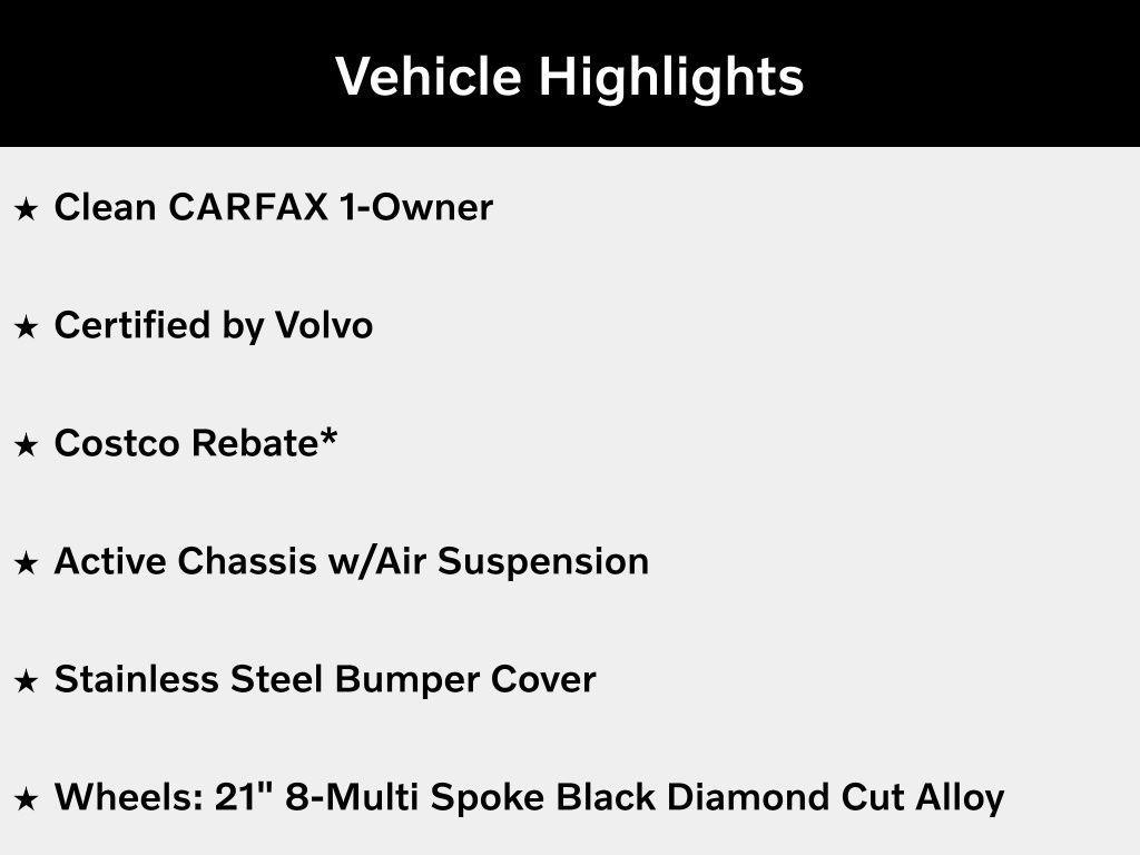 used 2024 Volvo XC90 Recharge Plug-In Hybrid car, priced at $56,364