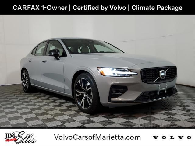 used 2024 Volvo S60 car, priced at $36,500