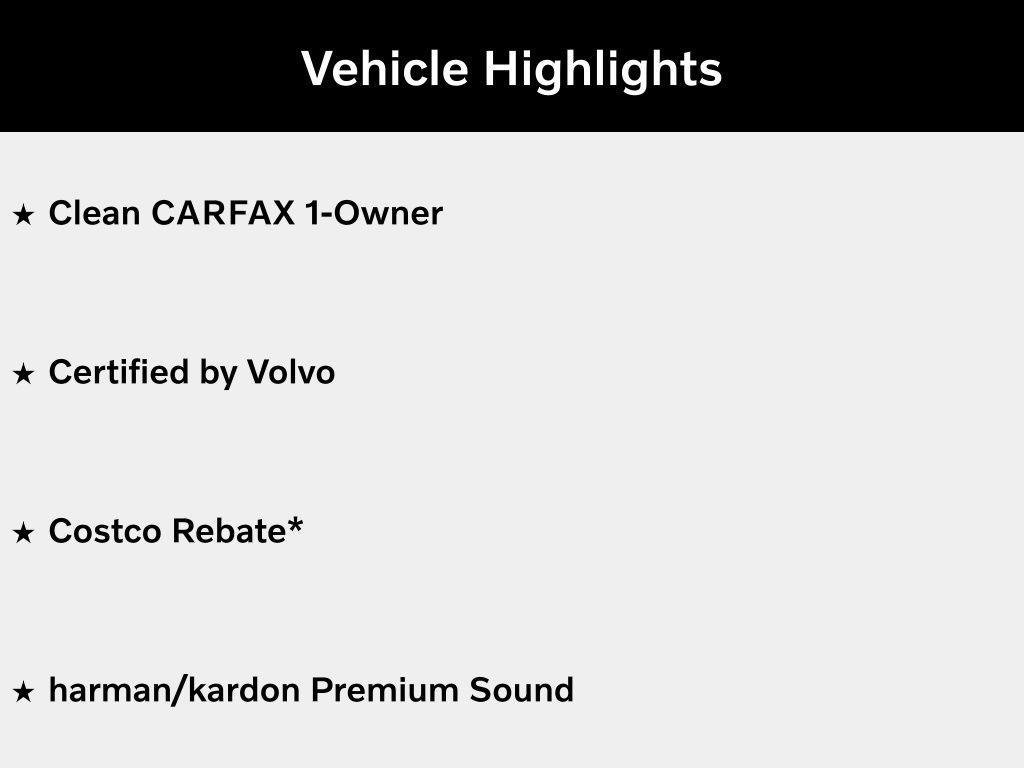 used 2025 Volvo XC90 car, priced at $52,617