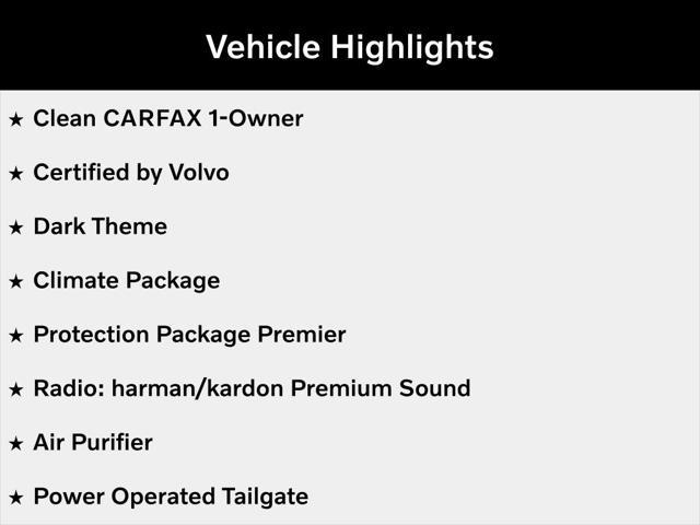 used 2023 Volvo XC60 car, priced at $36,900