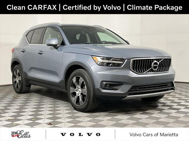 used 2021 Volvo XC40 car, priced at $24,900