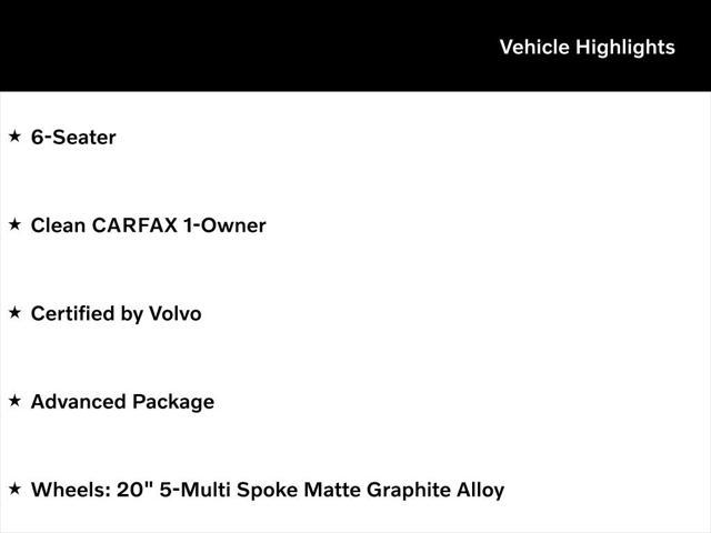 used 2022 Volvo XC90 car, priced at $41,000