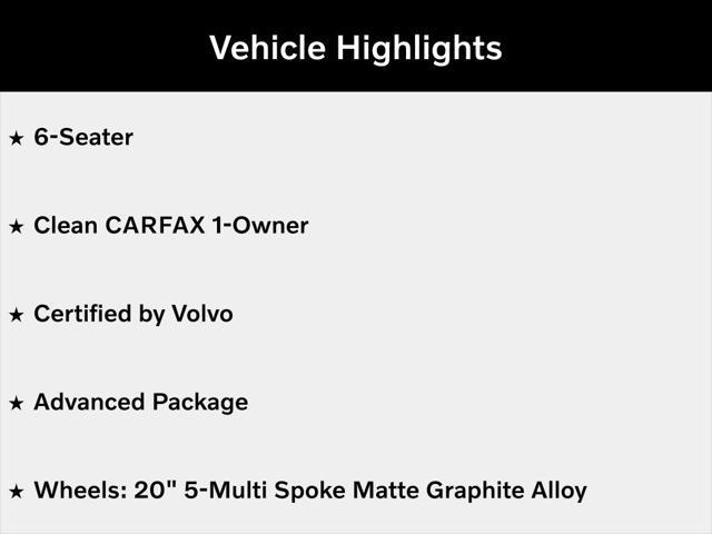used 2022 Volvo XC90 car, priced at $40,700