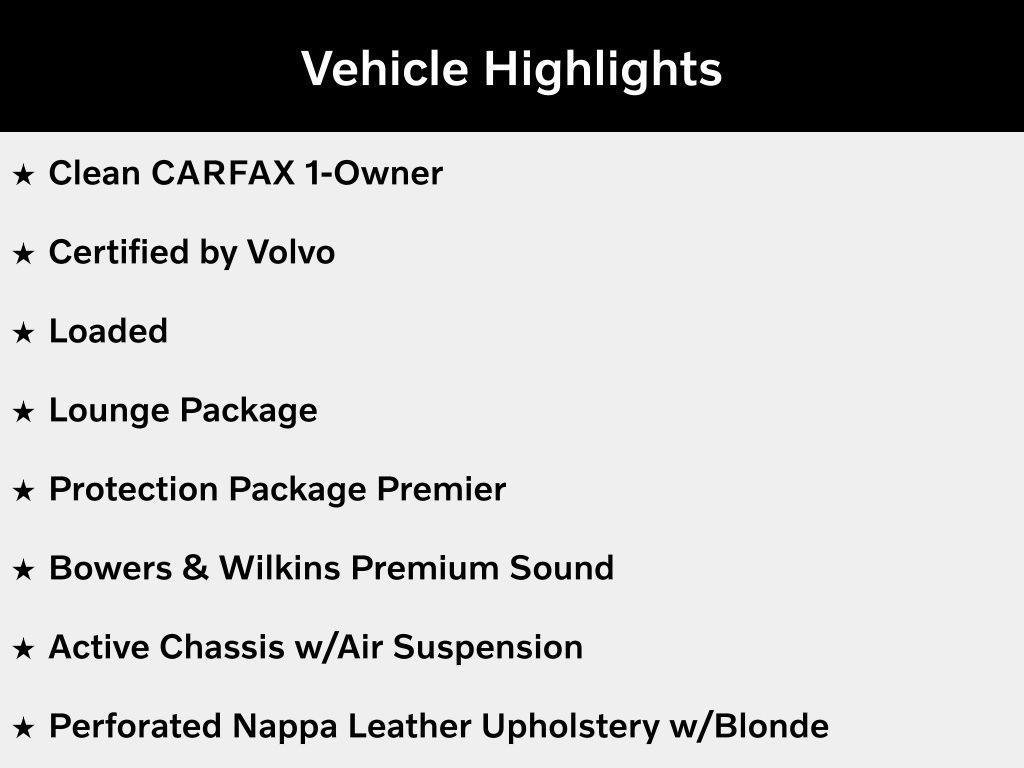 used 2024 Volvo XC90 Recharge Plug-In Hybrid car, priced at $56,313