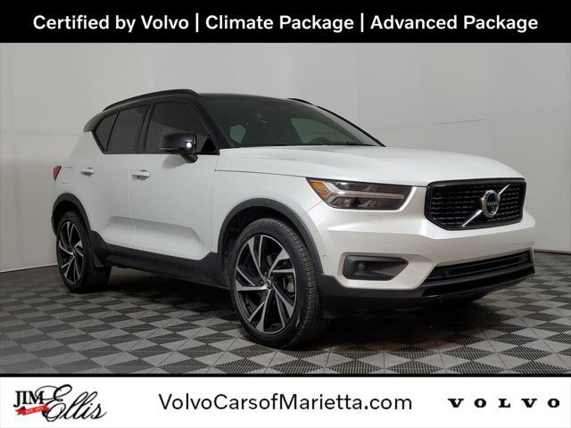 used 2021 Volvo XC40 car, priced at $29,000