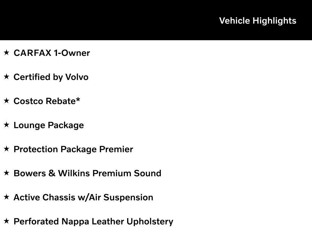 used 2024 Volvo XC90 Recharge Plug-In Hybrid car, priced at $57,942