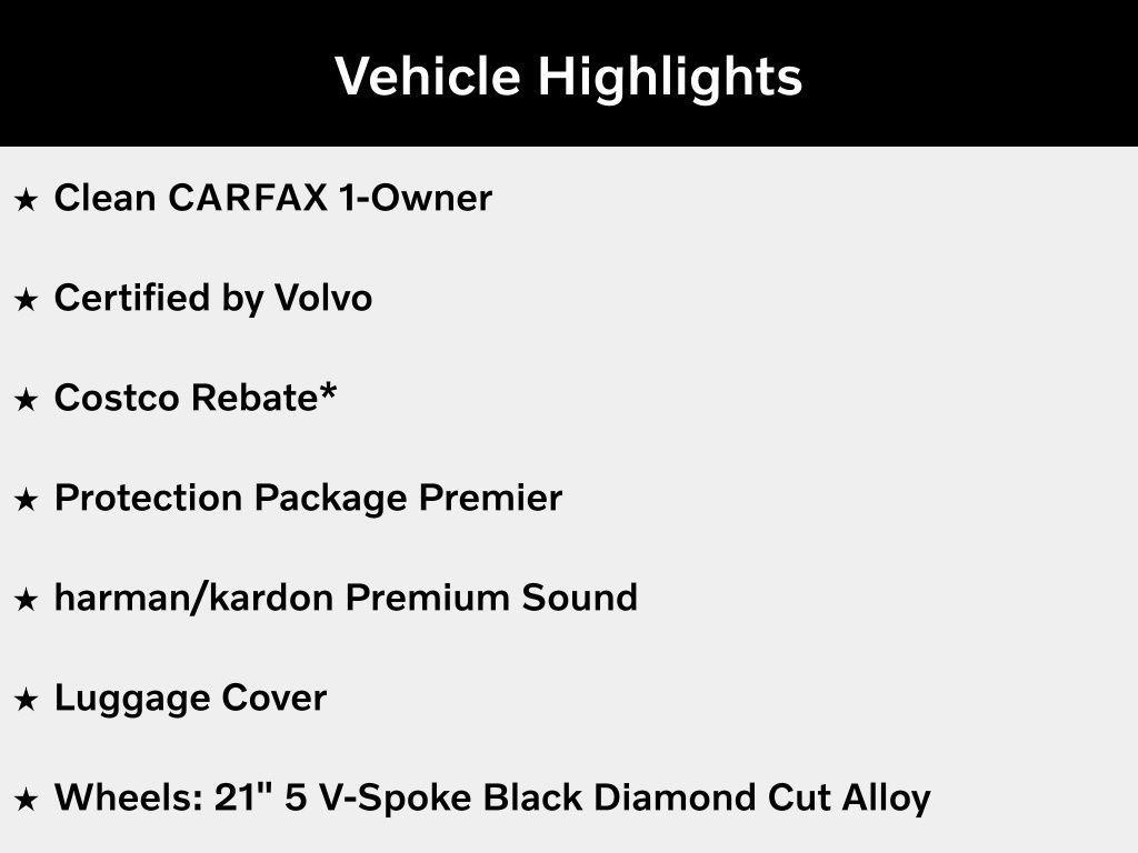 used 2024 Volvo XC90 car, priced at $42,839
