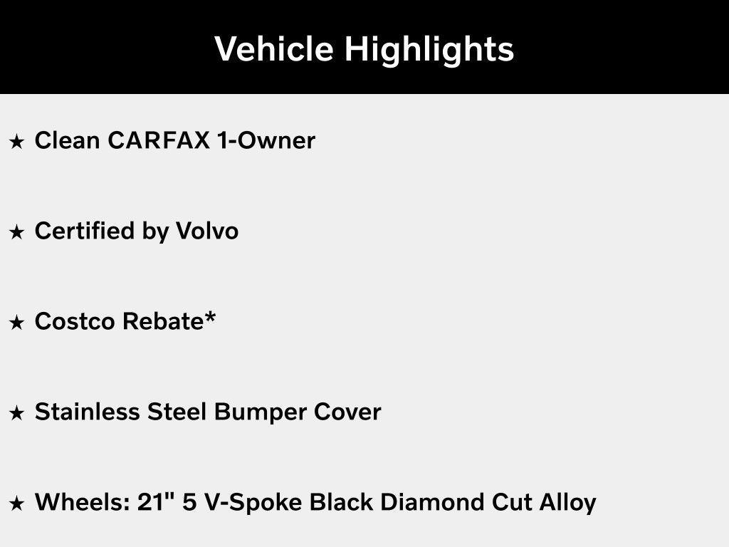 used 2024 Volvo XC90 car, priced at $41,709