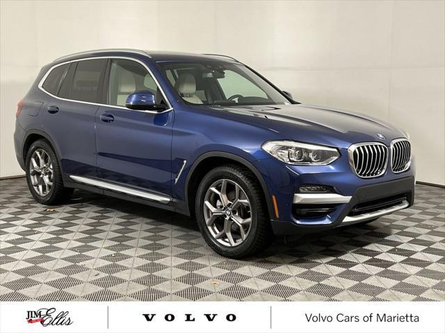 used 2020 BMW X3 car, priced at $19,200