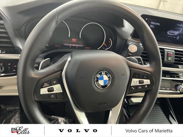 used 2020 BMW X3 car, priced at $19,200