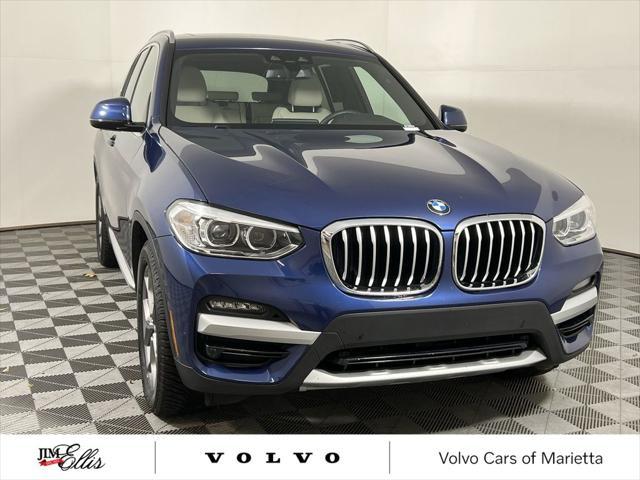 used 2020 BMW X3 car, priced at $19,200