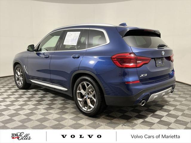 used 2020 BMW X3 car, priced at $19,200
